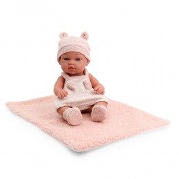 BABY 30CM PINK KNIT SET...