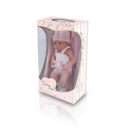 BABY 40CM PINK KNIT SET...