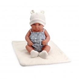 BABY 40CM BLUE LACE SET...