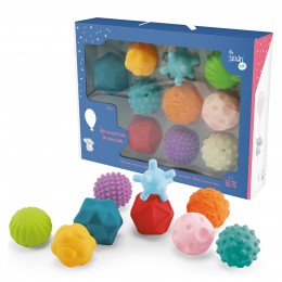 SET OF 10 TACHAN SENSORY BALLS