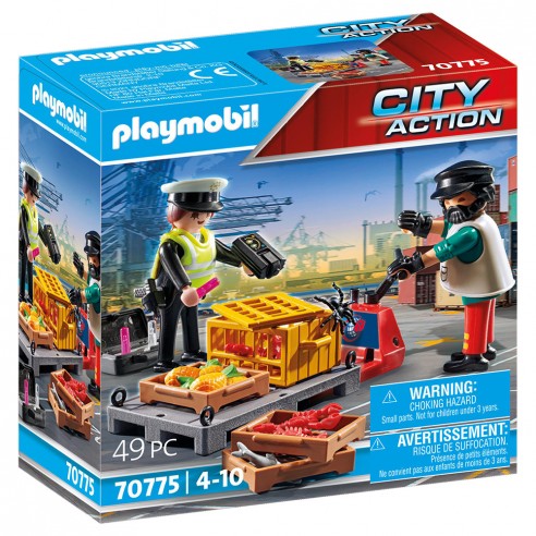 CUSTOMS CONTROL 70775 PLAYMOBIL