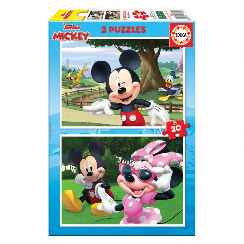 PUZZLE 2x20 MICKEY & FRIENDS 18884...