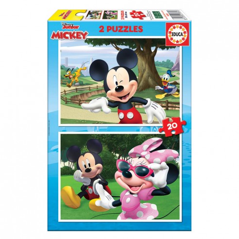 PUZZLE 2x20 MICKEY & FRIENDS 18884 EDUCA