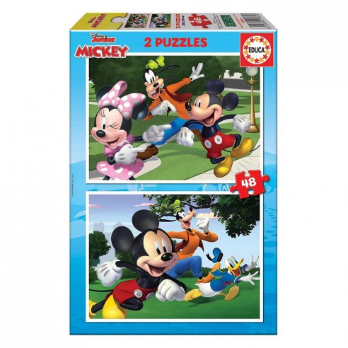 PUZZLE 2x48 MICKEY & FRIENDS 18885...