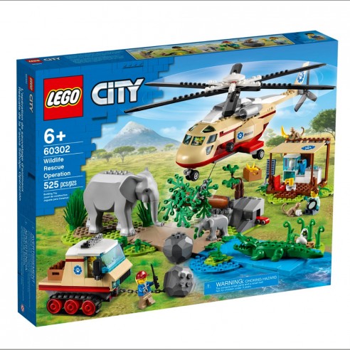 LEGO CITY 60302 LEGO WILDLIFE RESCUE:...