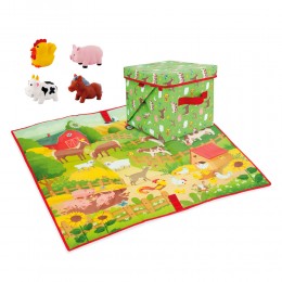 FOLDING 2 IN 1 FARM ANIMALS...