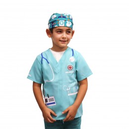 SURGEON UNISEX COSTUME AND HAT