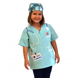 SURGEON UNISEX COSTUME AND HAT 2