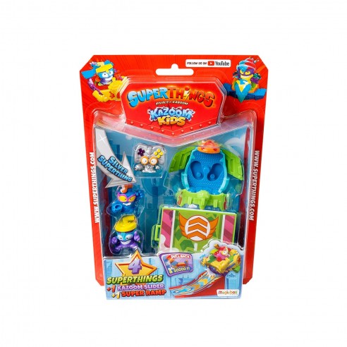 Blister SUPERZINGS Kazoom Kids-Series 8-contains 9 superthings + 1