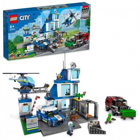 COMISARÍA DE POLICÍA LEGO CITY 60316...