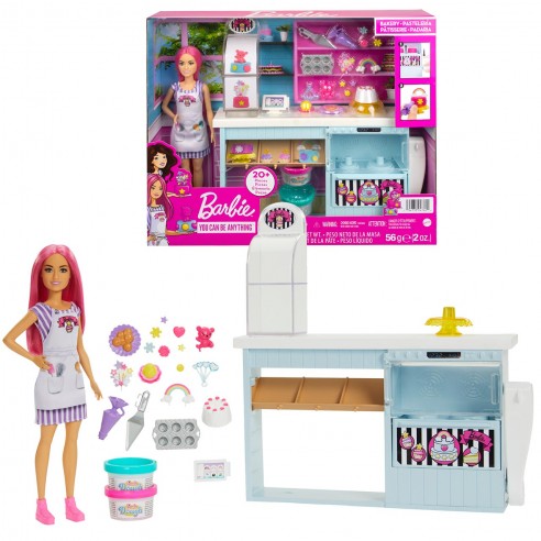 BARBIE DOLL AND HER PASTRY SHOP HGB73...