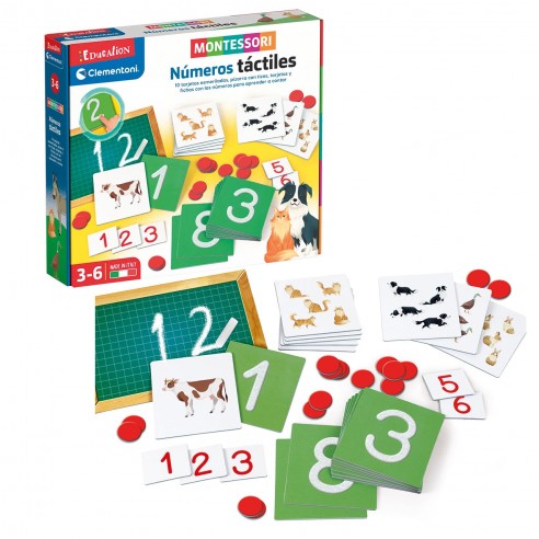 MONTESSORI - TOUCH NUMBERS 55451...