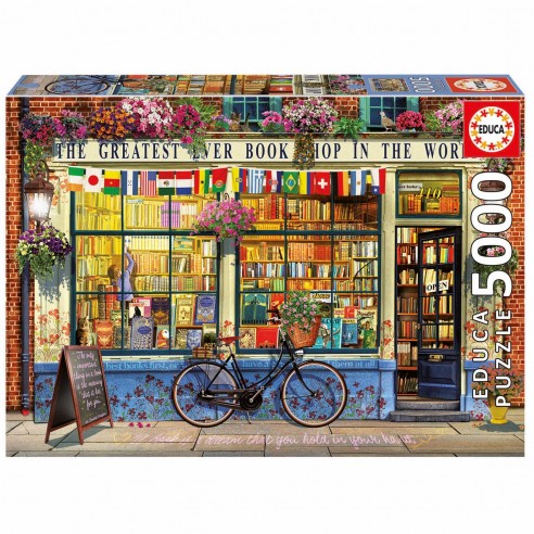 PUZZLE 5000 THE BEST BOOKSTORE IN THE...
