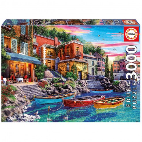 PUZZLE 3000 SUNSET IN COMO 19052 EDUCA