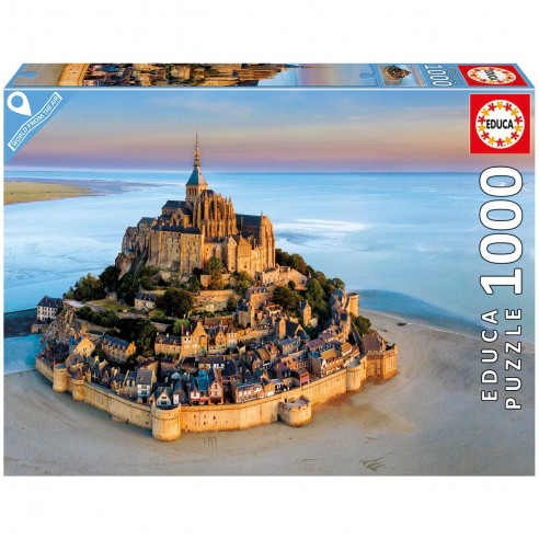 PUZZLE 1000 MONT SAINT MICHEL DESDE...