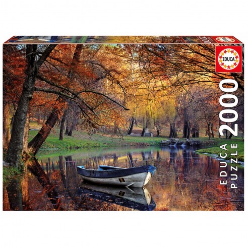 PUZZLE 2000 BOAT ON THE LAKE 19275 EDUCA