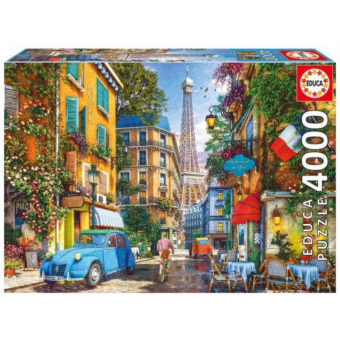 PUZZLE 4000 STREETS OF PARIS 19284 EDUCA