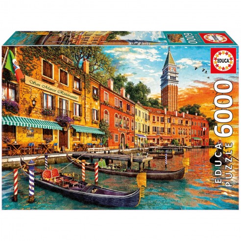 PUZZLE 6000 PUESTA DE SOL EN SAN...