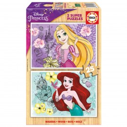 PUZZLE 2X25 DISNEY PRINCESS...