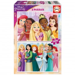 PUZZLES 2x100 DISNEY...