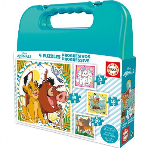 PUZZLES PROGRESIVOS DISNEY ANIMALS...