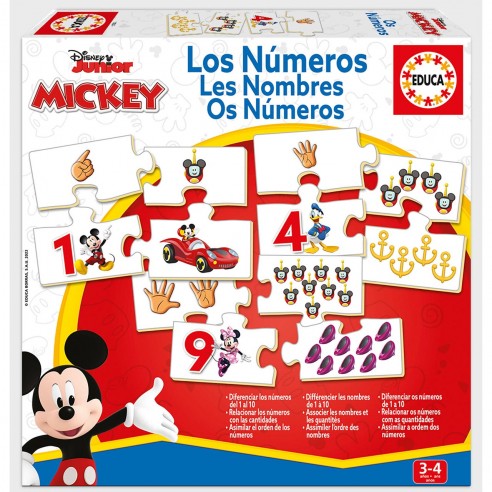MICKEY AND FRIENDS NUMBERS 19327 EDUCA