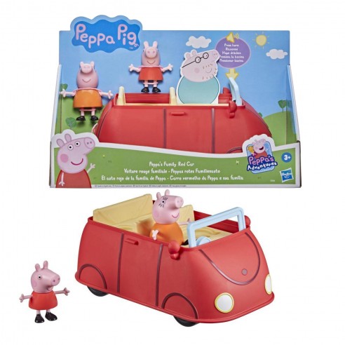 PEPPA PIG THE RED CAR OF THE PEPPA...